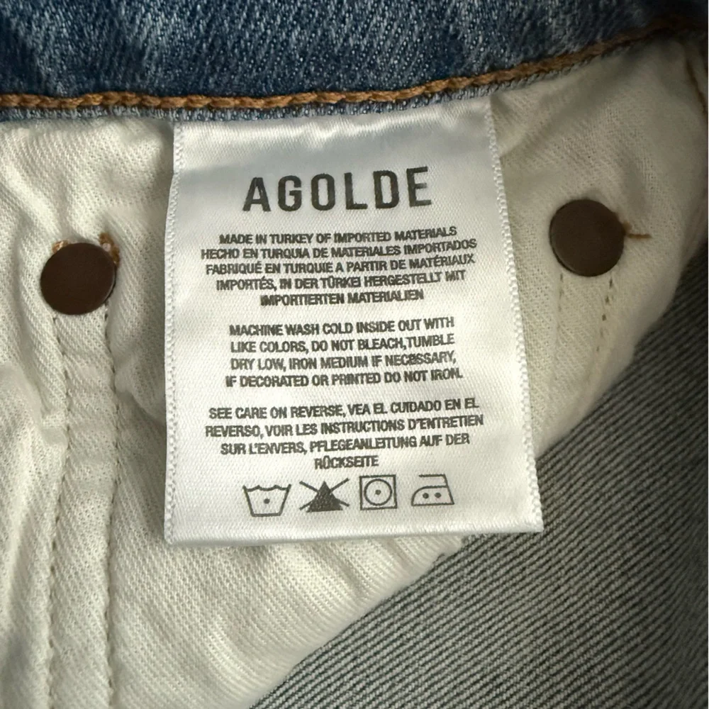 AGOLDE Nico High Rise Slim Straight Murmur - Picture 13 of 14